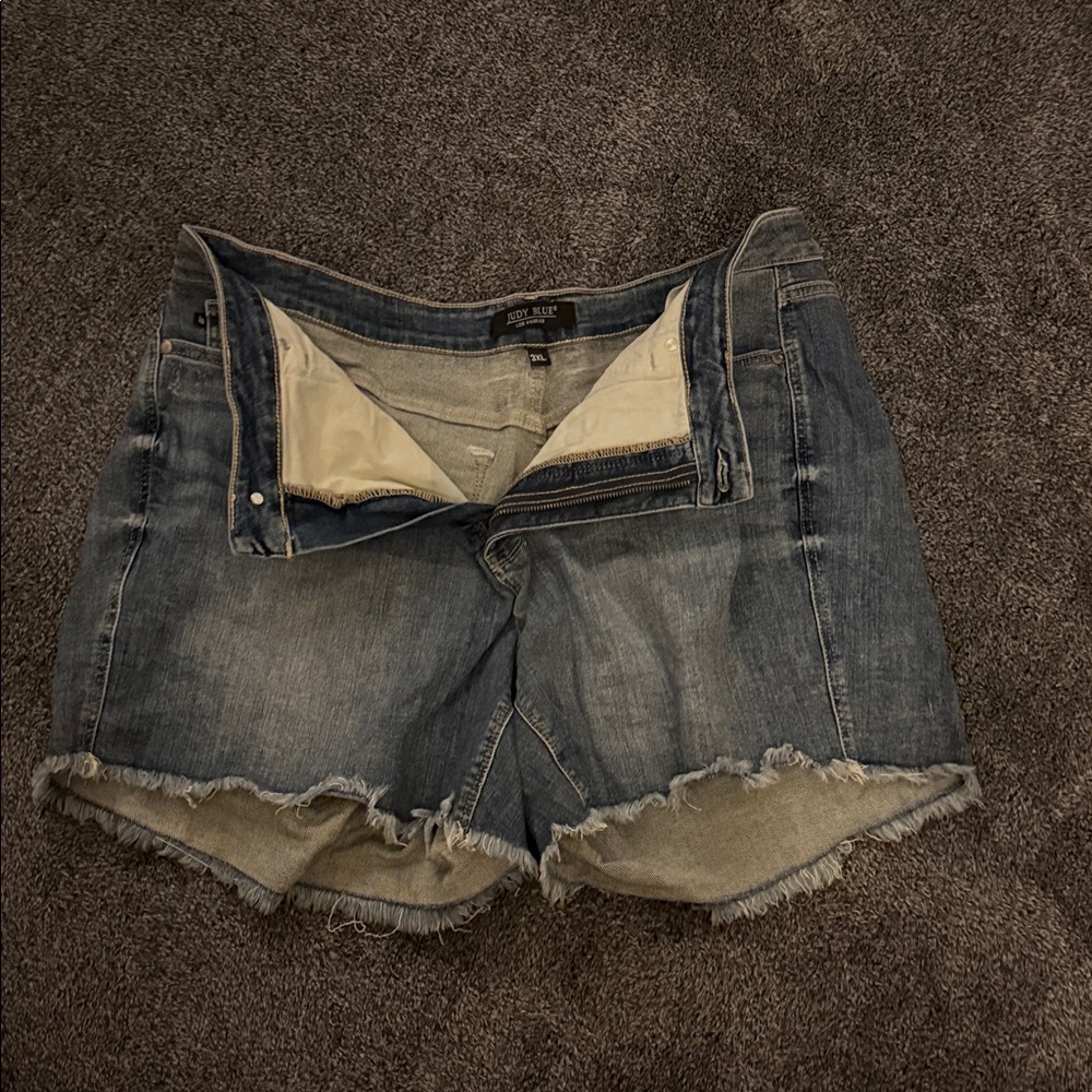Judy Blues Classic Blue Jean Shorts